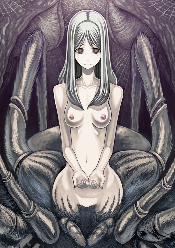 [inhumanity] Arachne, the eroticism image of the monster daughter of the spider! 11