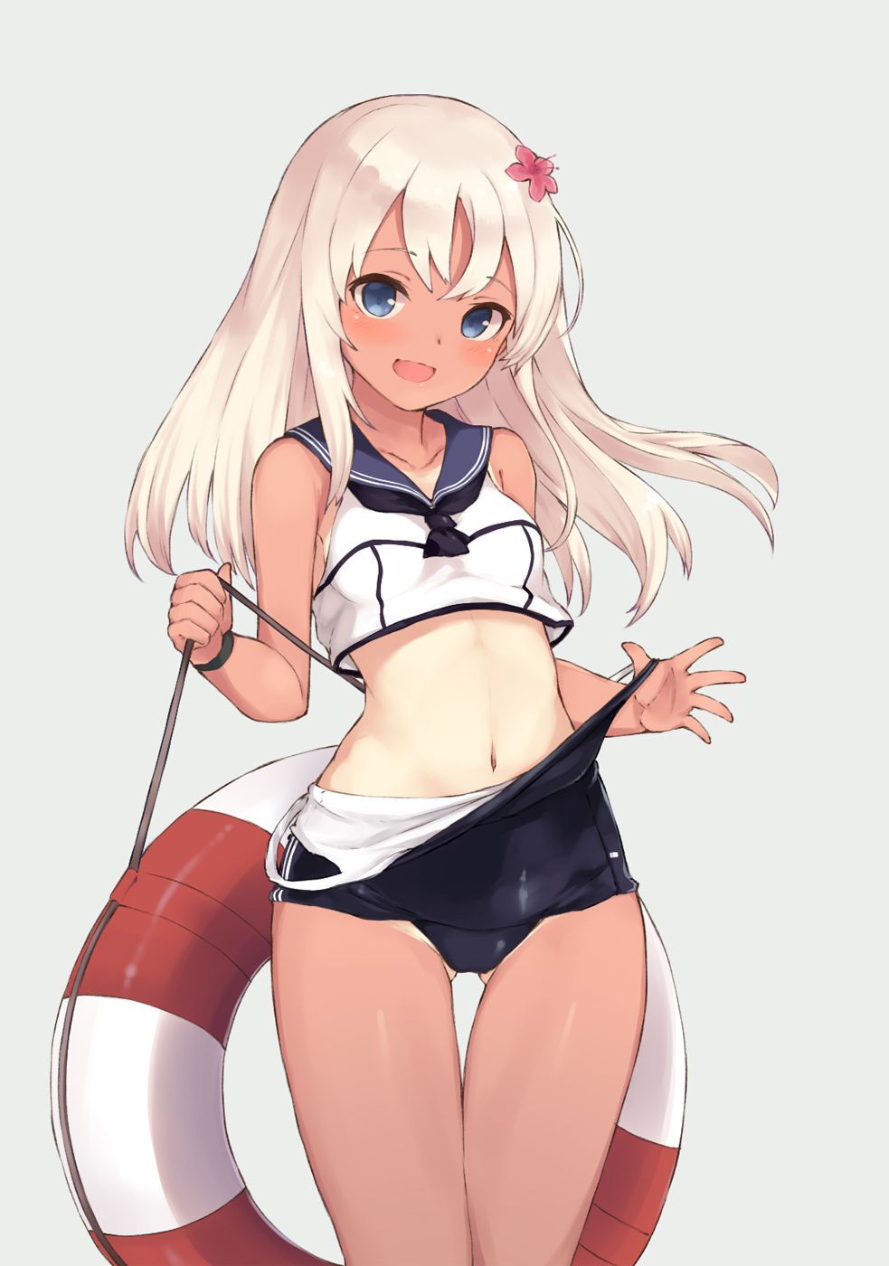 [the second] The SUQQU water sunburn daughter of warship this (fleet これくしょん), ロリエロ image summary of 呂 500, also known as the low No. 13 [20 pieces]! 17