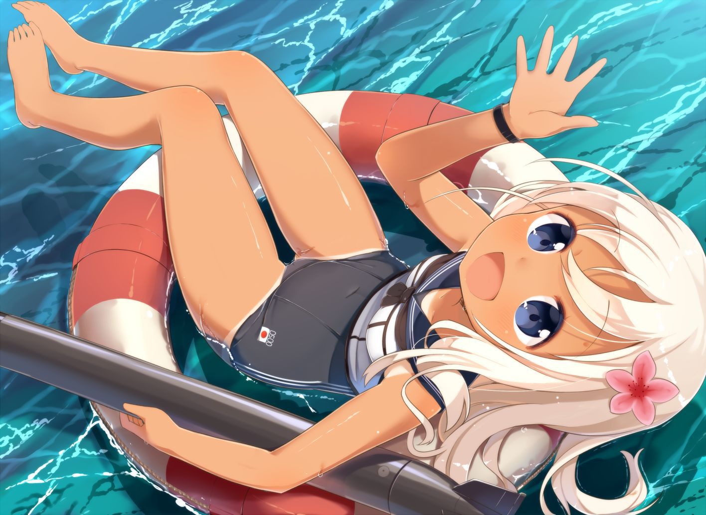 [the second] The SUQQU water sunburn daughter of warship this (fleet これくしょん), ロリエロ image summary of 呂 500, also known as the low No. 13 [20 pieces]! 3