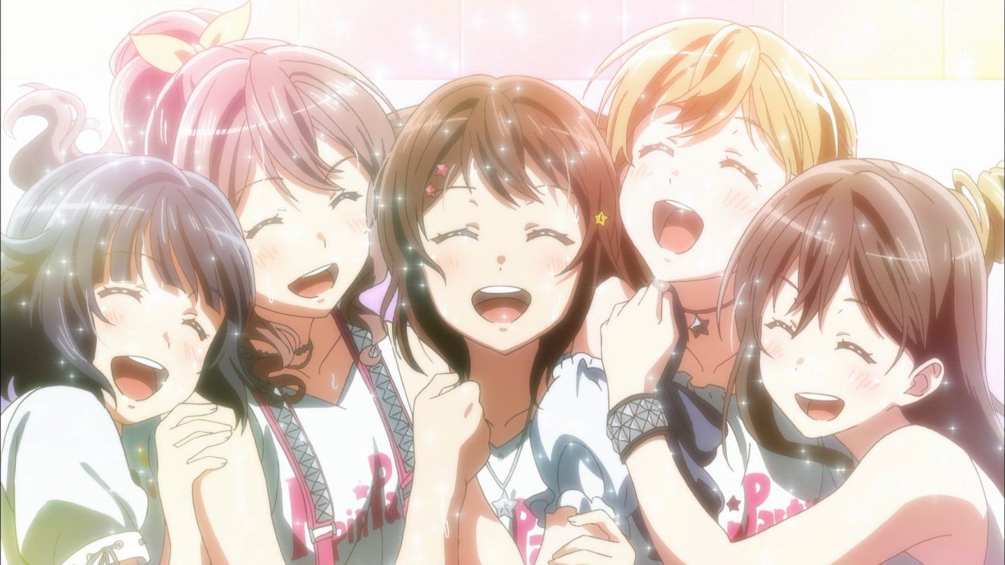 [the last inning] "BanG Dream is" (band re-!) 13 episodes, the animated cartoon which proved the thing called the famous tune shiningly in the star to break it though was a normal work of the advertising! 1