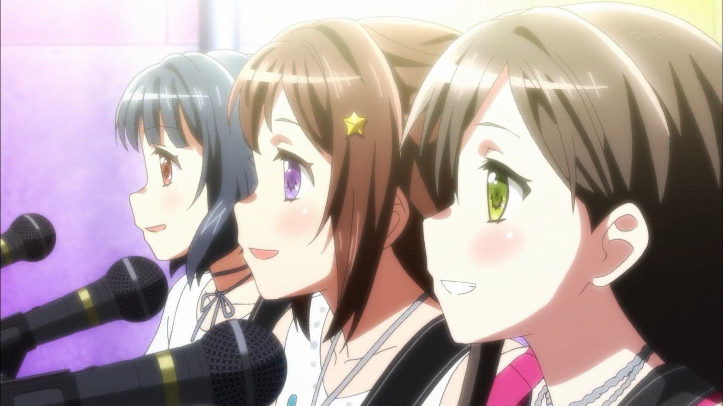 [the last inning] "BanG Dream is" (band re-!) 13 episodes, the animated cartoon which proved the thing called the famous tune shiningly in the star to break it though was a normal work of the advertising! 12