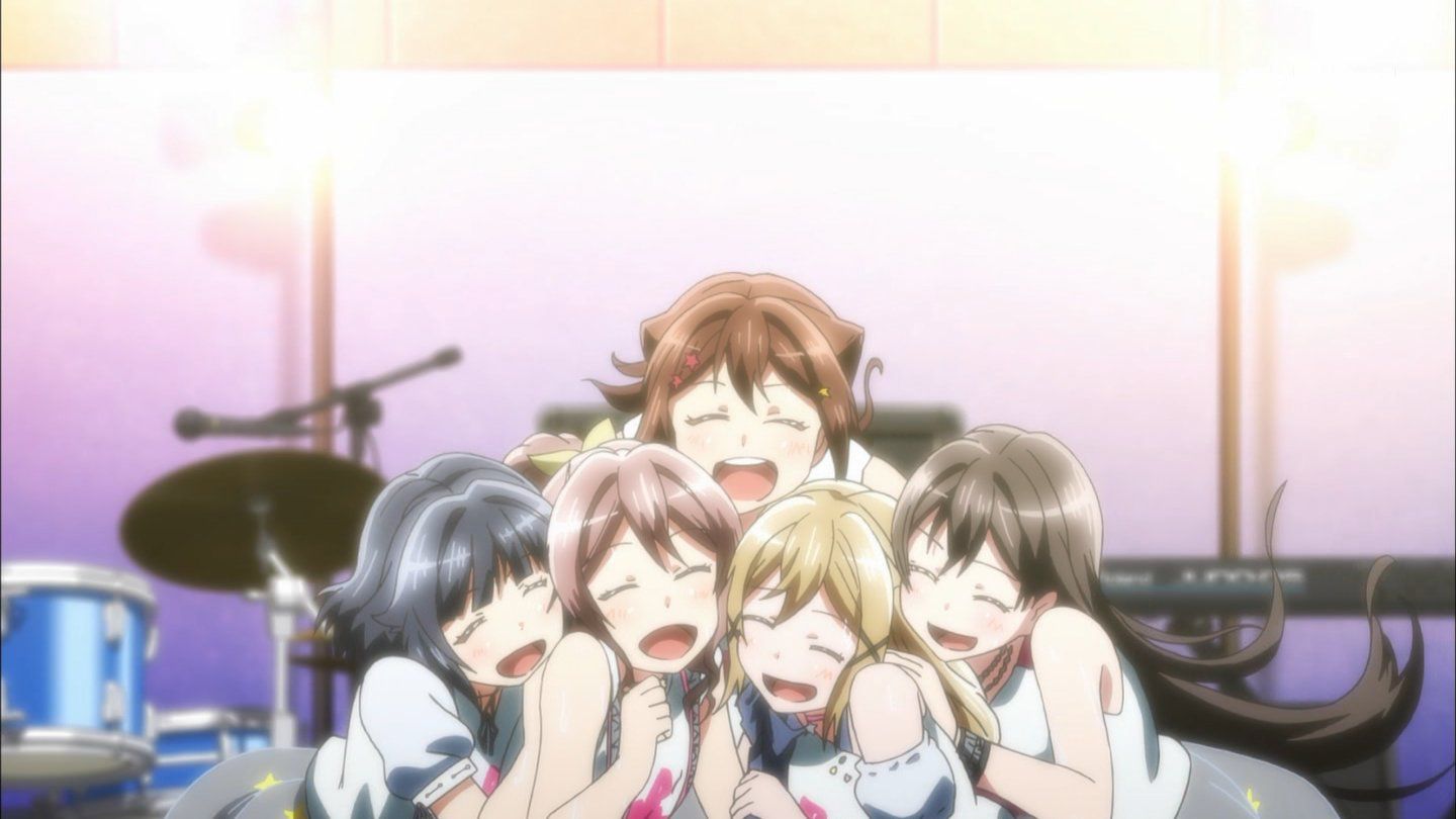 [the last inning] "BanG Dream is" (band re-!) 13 episodes, the animated cartoon which proved the thing called the famous tune shiningly in the star to break it though was a normal work of the advertising! 16