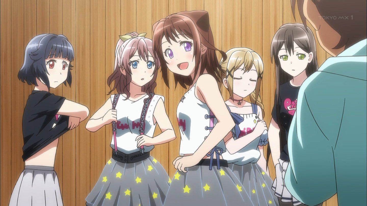 [the last inning] "BanG Dream is" (band re-!) 13 episodes, the animated cartoon which proved the thing called the famous tune shiningly in the star to break it though was a normal work of the advertising! 2