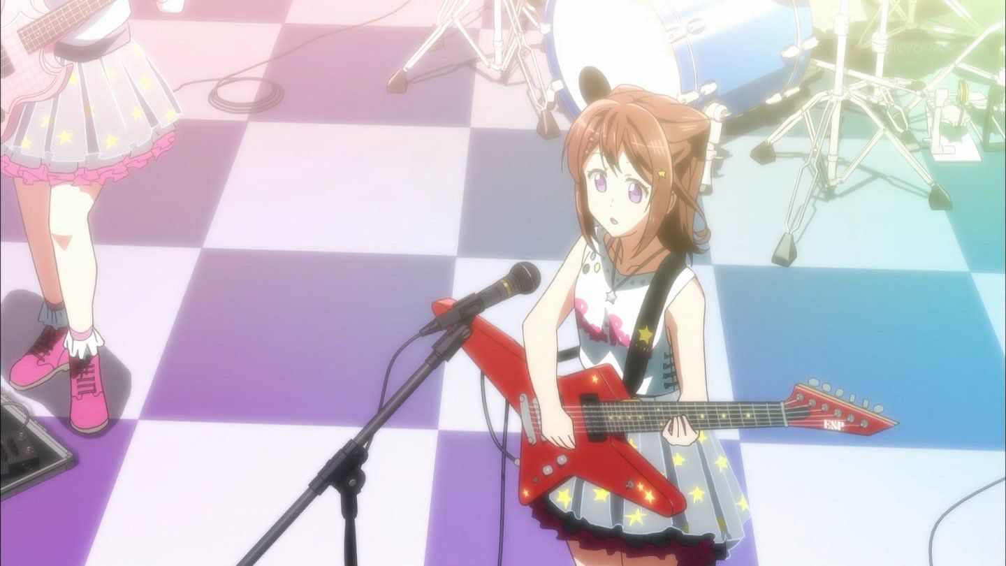 [the last inning] "BanG Dream is" (band re-!) 13 episodes, the animated cartoon which proved the thing called the famous tune shiningly in the star to break it though was a normal work of the advertising! 9