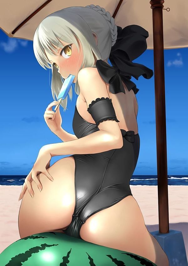 Please give me the image that Fate/ say bar becomes erotic! 23