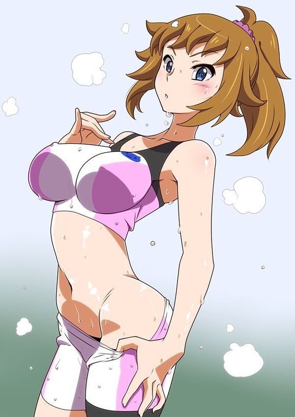 Please give me the illustration that Gundam build fighters try / Hoshino フミナ becomes erotic! 6