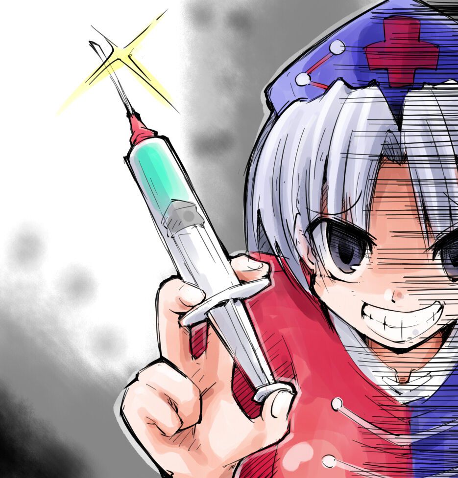 It is 50 pieces of images of 永琳 and the syringe [on May 12 the day of the nursing] 2