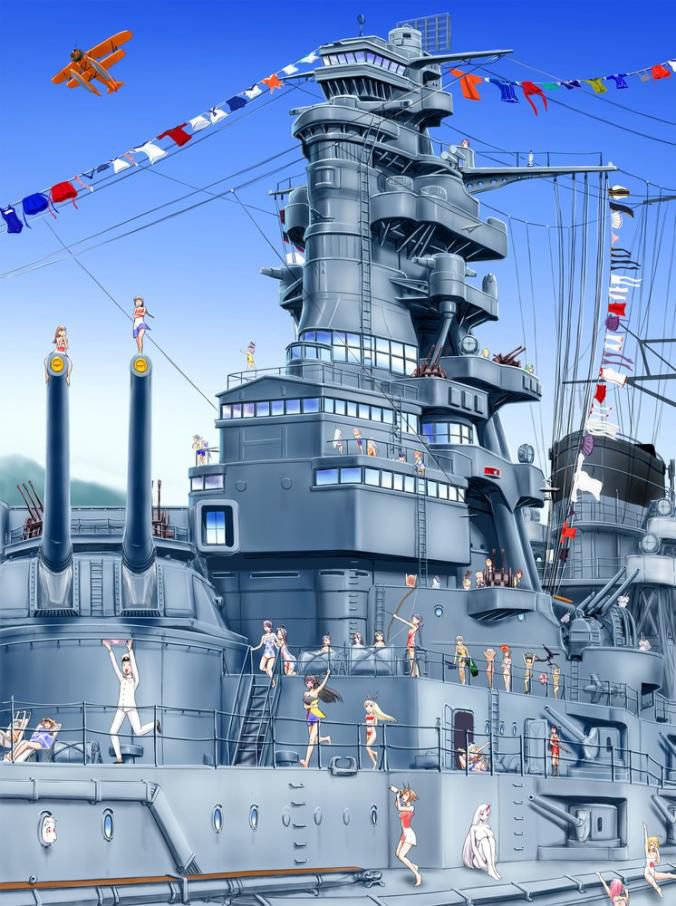 Island wind (warship this) fleet これくしょん Part 1 10