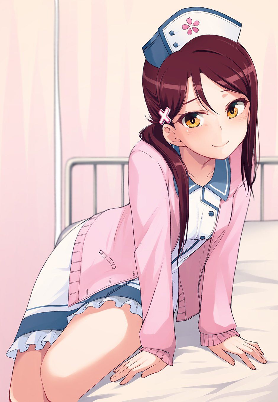 "A love live 曜 wwwwww (there is an image) of the patient sexually harassing sunshine" pretty over nurse Riko 10