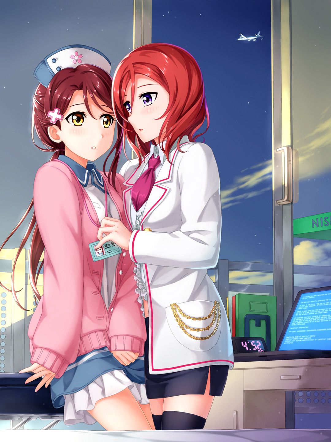 "A love live 曜 wwwwww (there is an image) of the patient sexually harassing sunshine" pretty over nurse Riko 7