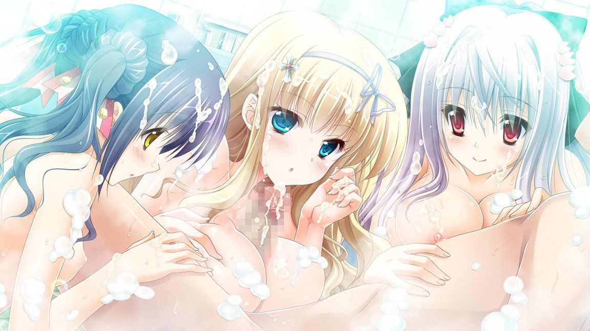 The second eroticism image which becomes the harem state among beautiful girls 5