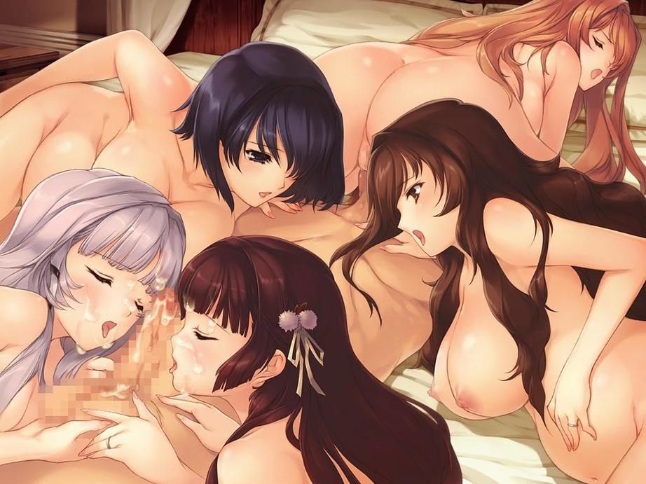 The eroticism image which is a harem among beautiful girls 10