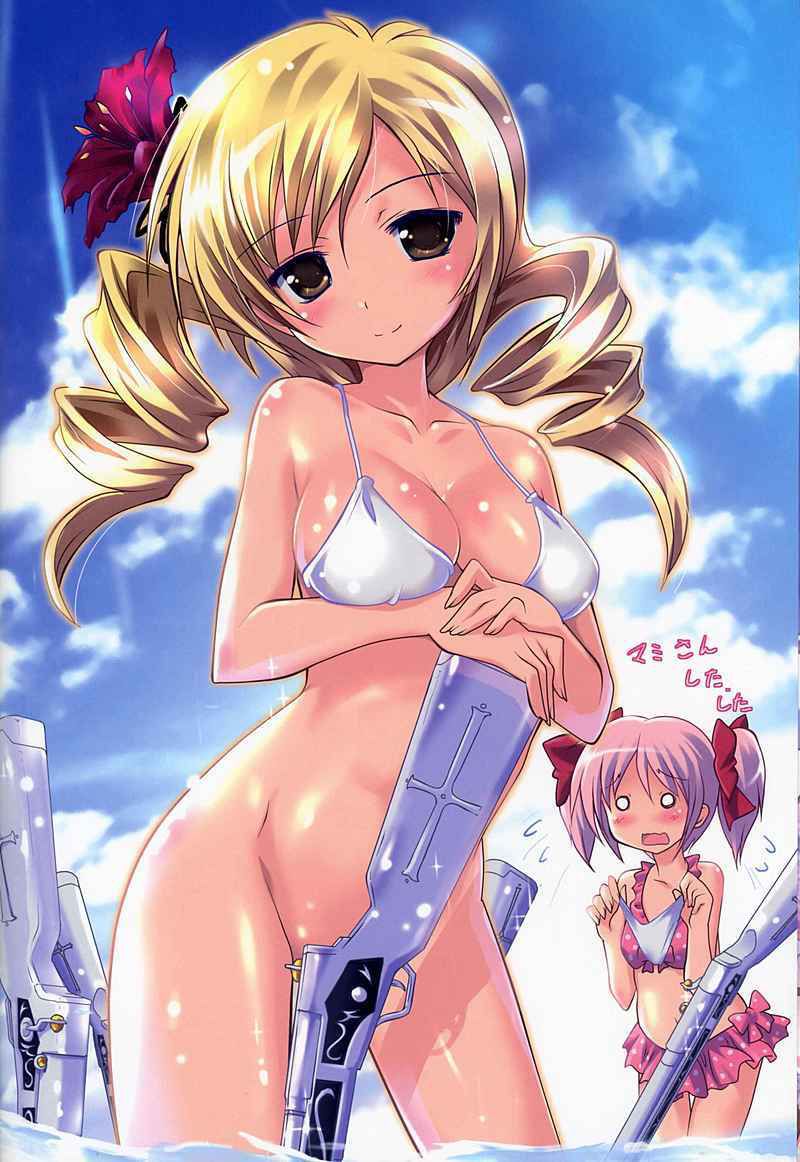 Eroticism image of Mami Tomoe having a cute whip whip full of magic girl window or the マギカ / sexual feeling 1