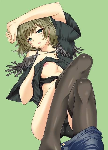 [40 pieces] The second eroticism image of idol master Cinderella girl, Kaede Takagaki. 1 9