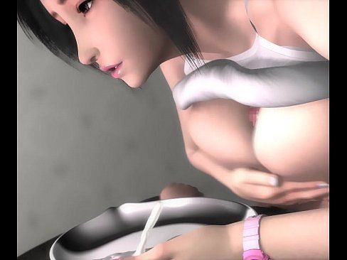 [3D eroticism animated cartoon] 爆乳 nurse - eroticism animated cartoon capture image helping using a body in sperm collection 7