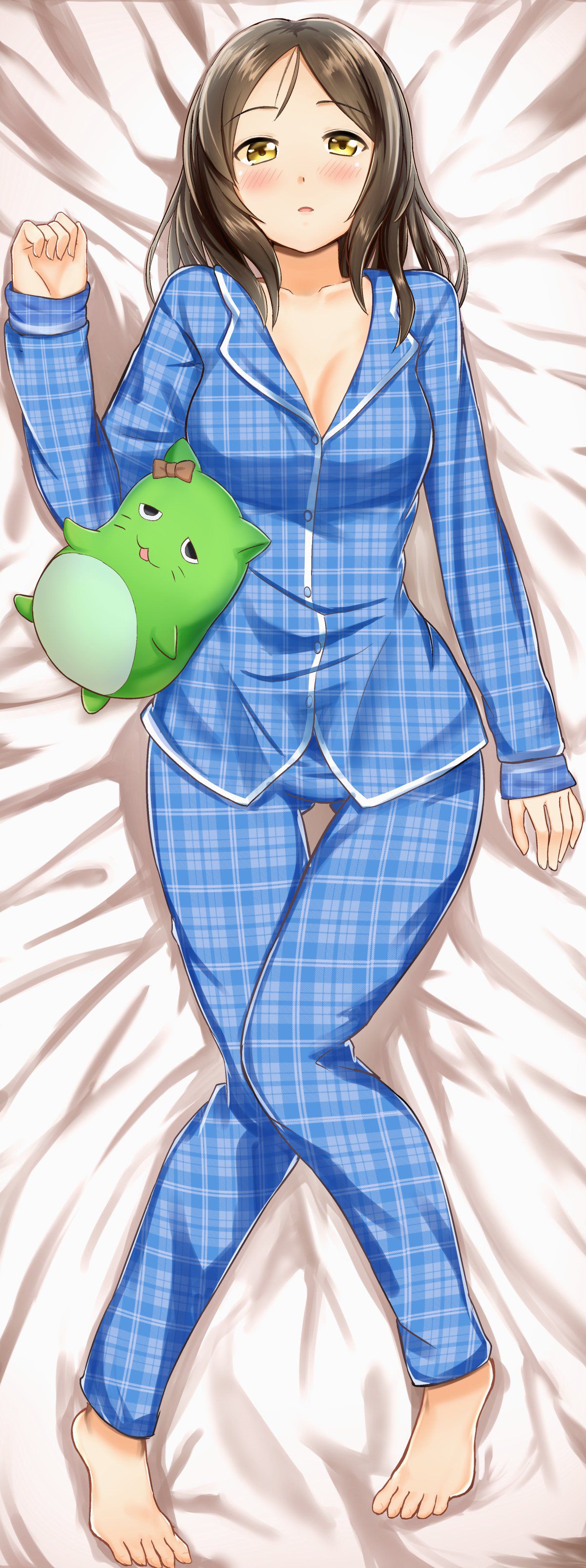 [the second] Beautiful girl second image [non-eroticism] dressed in pajamas wanting you to share a bed 32