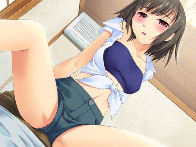 [hot pants] two-dimensional leg fetishism image part11 of the girl who vomited shorts 8