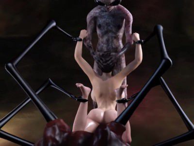 [3D eroticism animated cartoon] the 爆乳美女 - eroticism animated cartoon capture image which is kidnapped by an alien, and is violated with all one's might 10