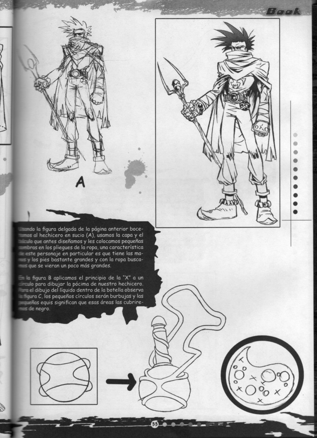 DibujArte Epecial Manga #18/20 - Armas armaduras y Personajes fantasticos [Spanish] 32