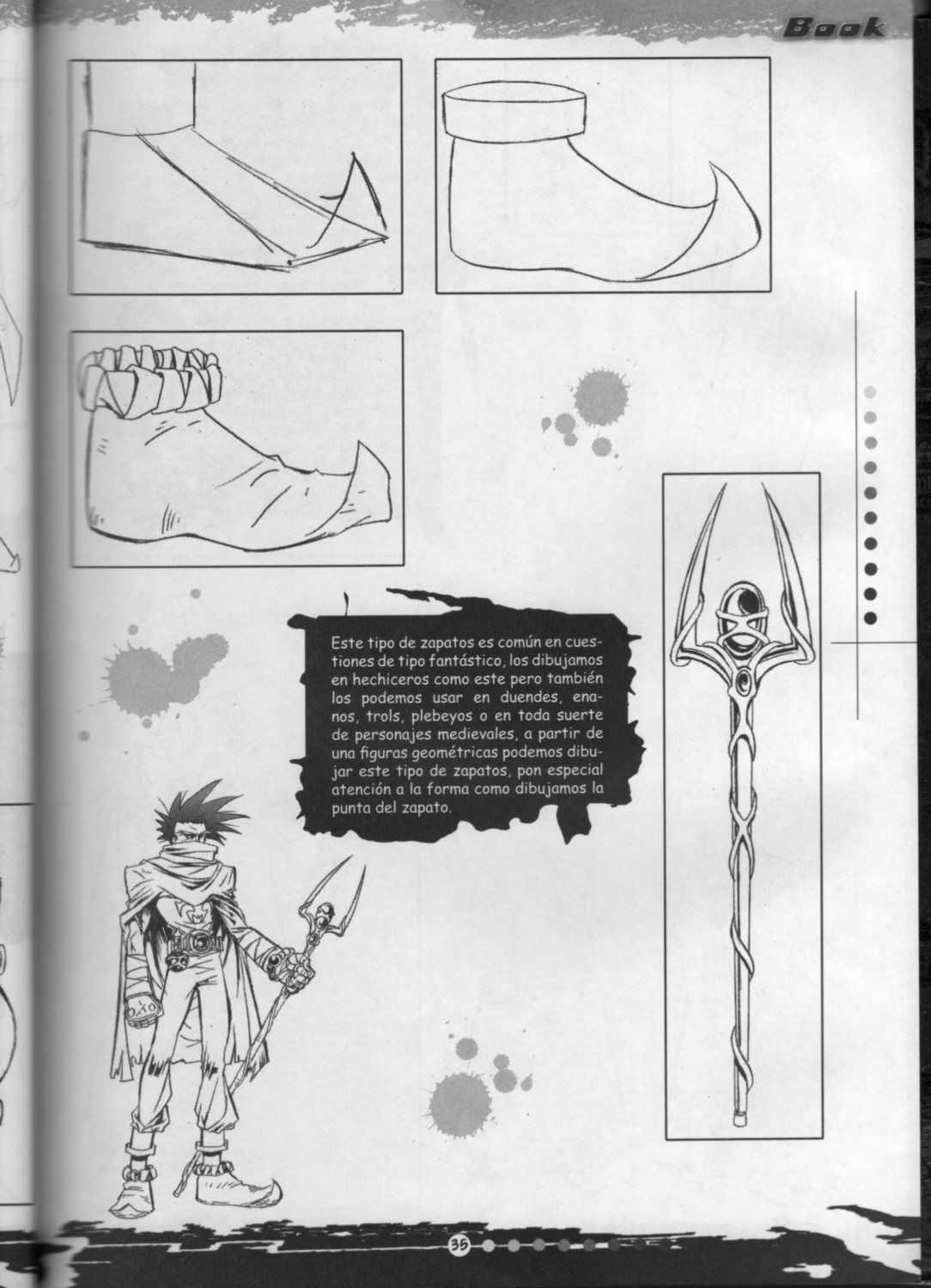 DibujArte Epecial Manga #18/20 - Armas armaduras y Personajes fantasticos [Spanish] 34