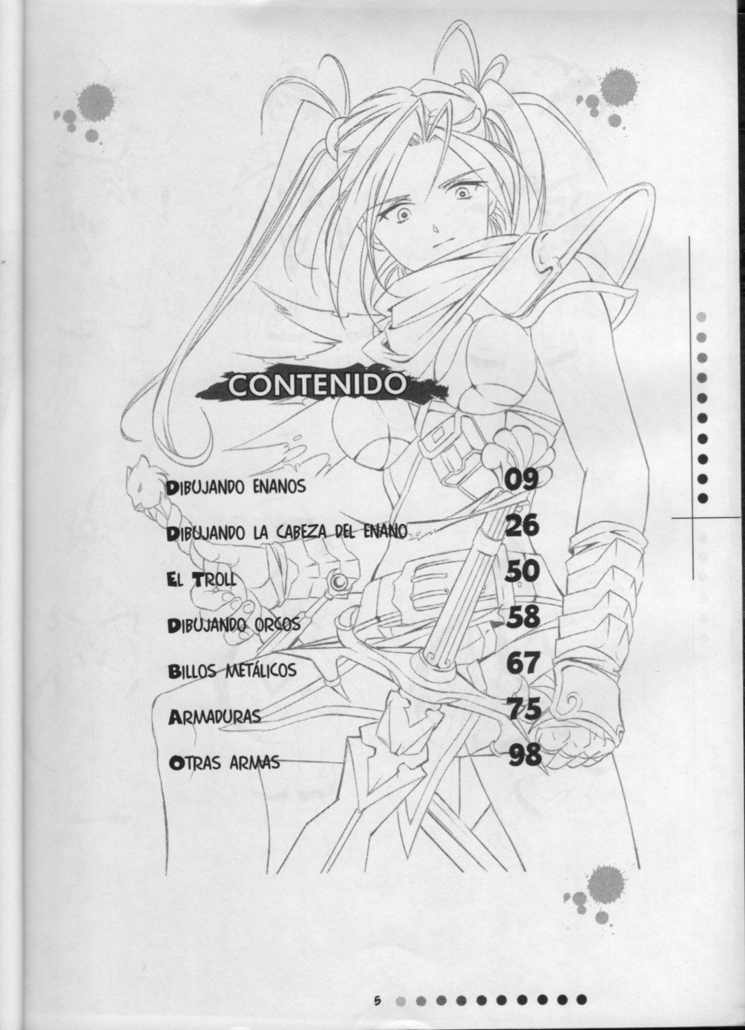 DibujArte Epecial Manga #18/20 - Armas armaduras y Personajes fantasticos [Spanish] 4