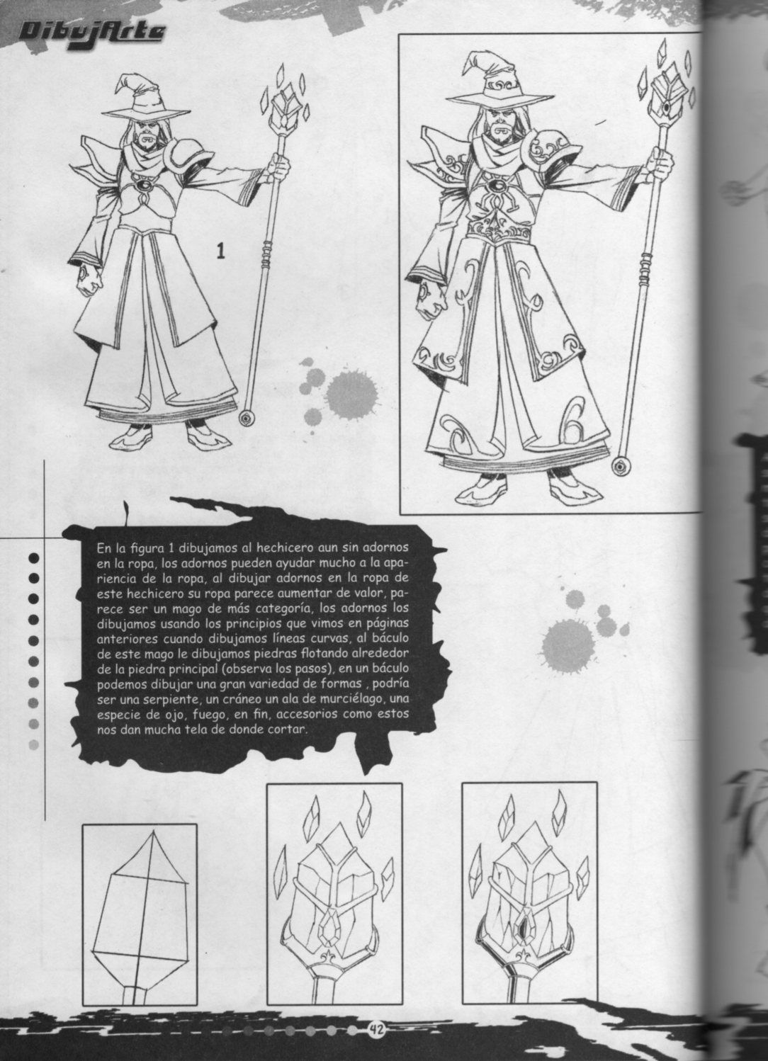 DibujArte Epecial Manga #18/20 - Armas armaduras y Personajes fantasticos [Spanish] 41