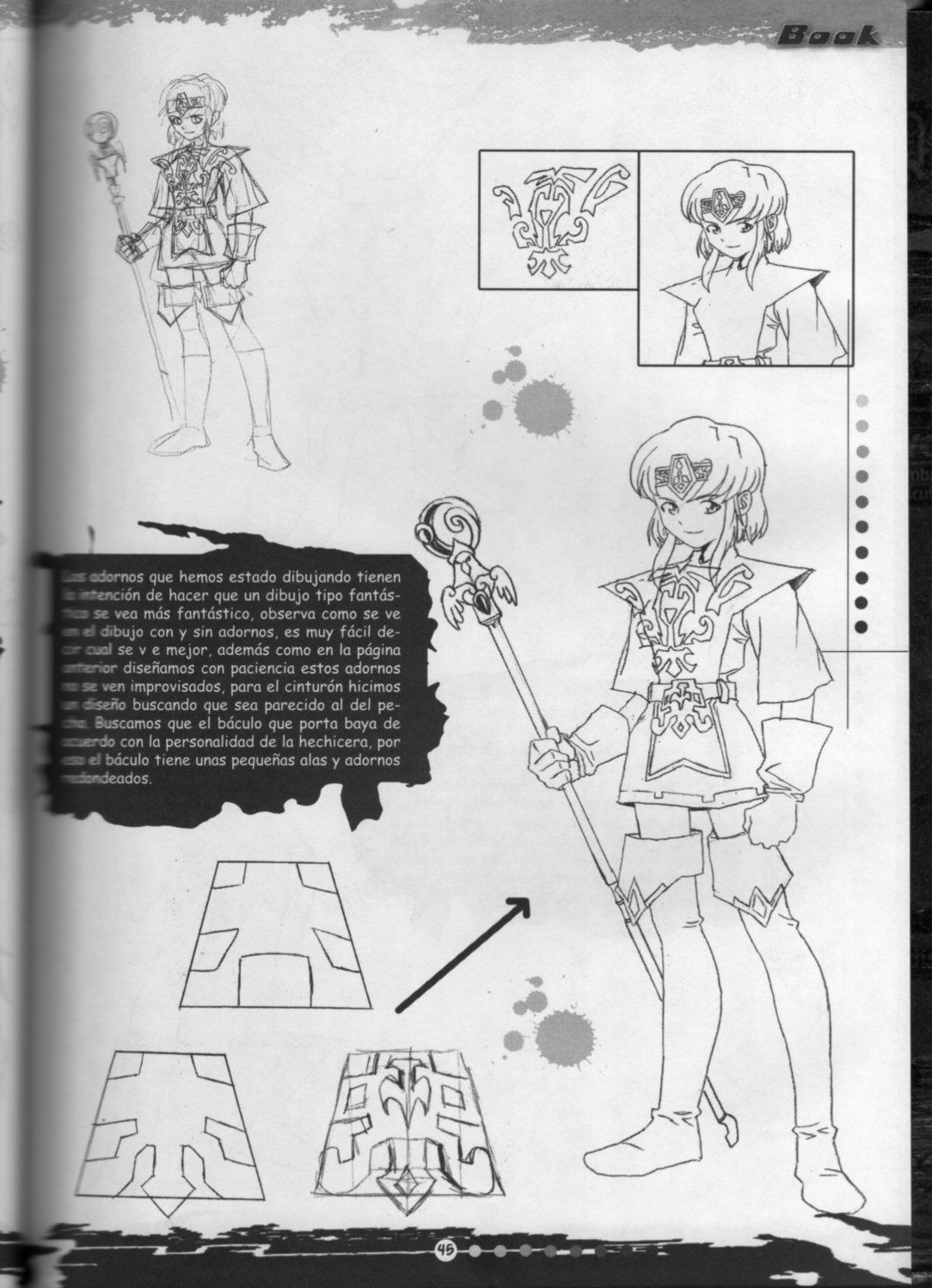 DibujArte Epecial Manga #18/20 - Armas armaduras y Personajes fantasticos [Spanish] 44