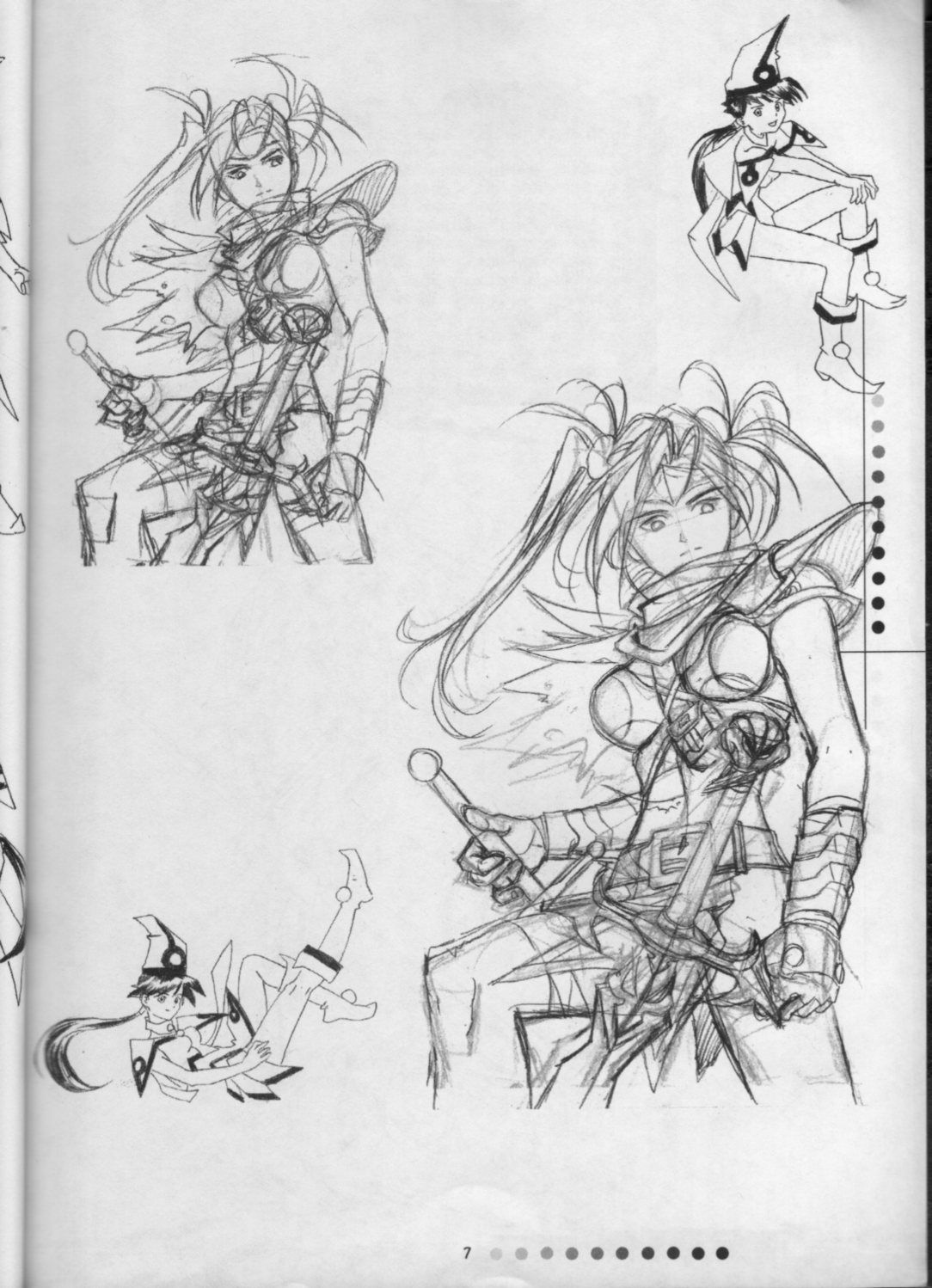DibujArte Epecial Manga #18/20 - Armas armaduras y Personajes fantasticos [Spanish] 6