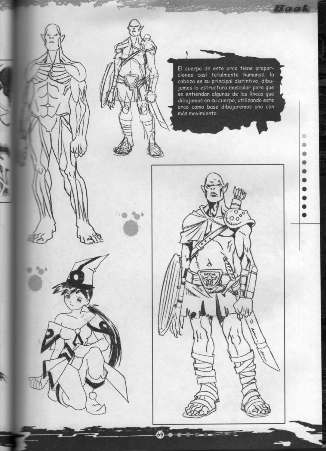 DibujArte Epecial Manga #18/20 - Armas armaduras y Personajes fantasticos [Spanish] 62