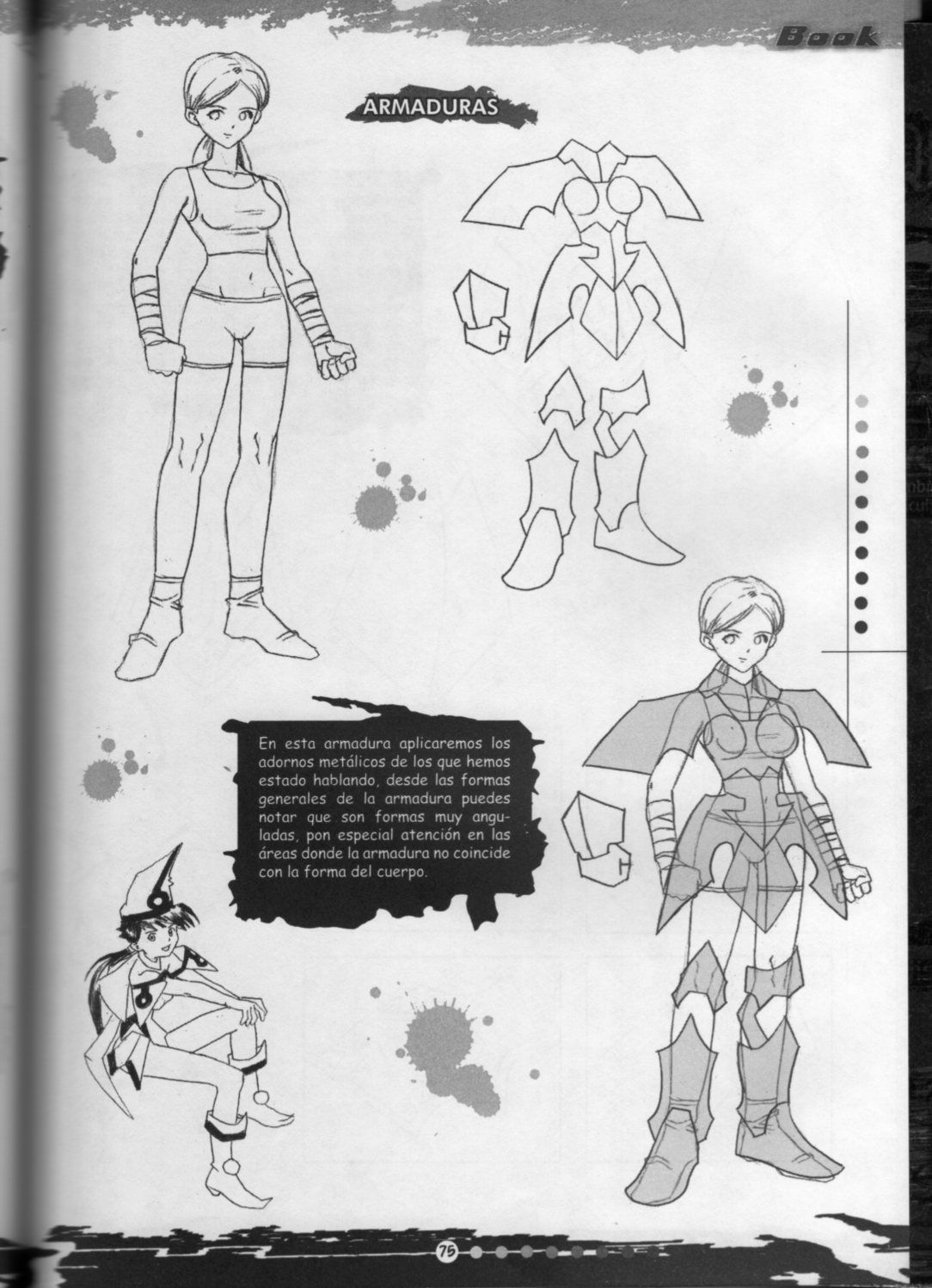 DibujArte Epecial Manga #18/20 - Armas armaduras y Personajes fantasticos [Spanish] 74
