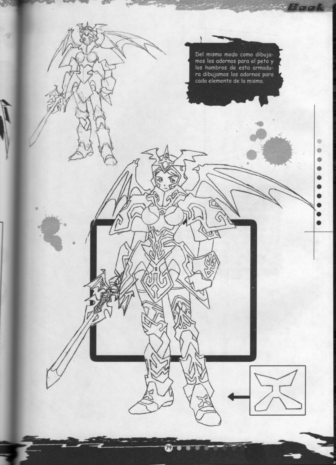 DibujArte Epecial Manga #18/20 - Armas armaduras y Personajes fantasticos [Spanish] 78