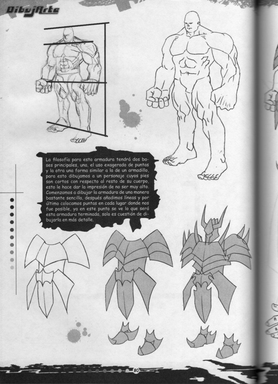 DibujArte Epecial Manga #18/20 - Armas armaduras y Personajes fantasticos [Spanish] 79
