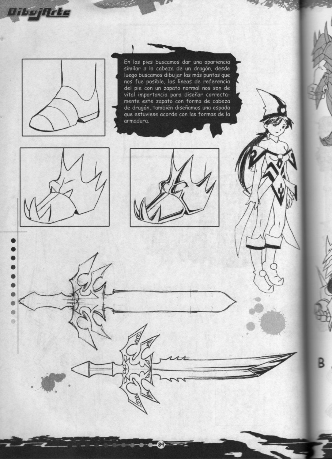 DibujArte Epecial Manga #18/20 - Armas armaduras y Personajes fantasticos [Spanish] 83
