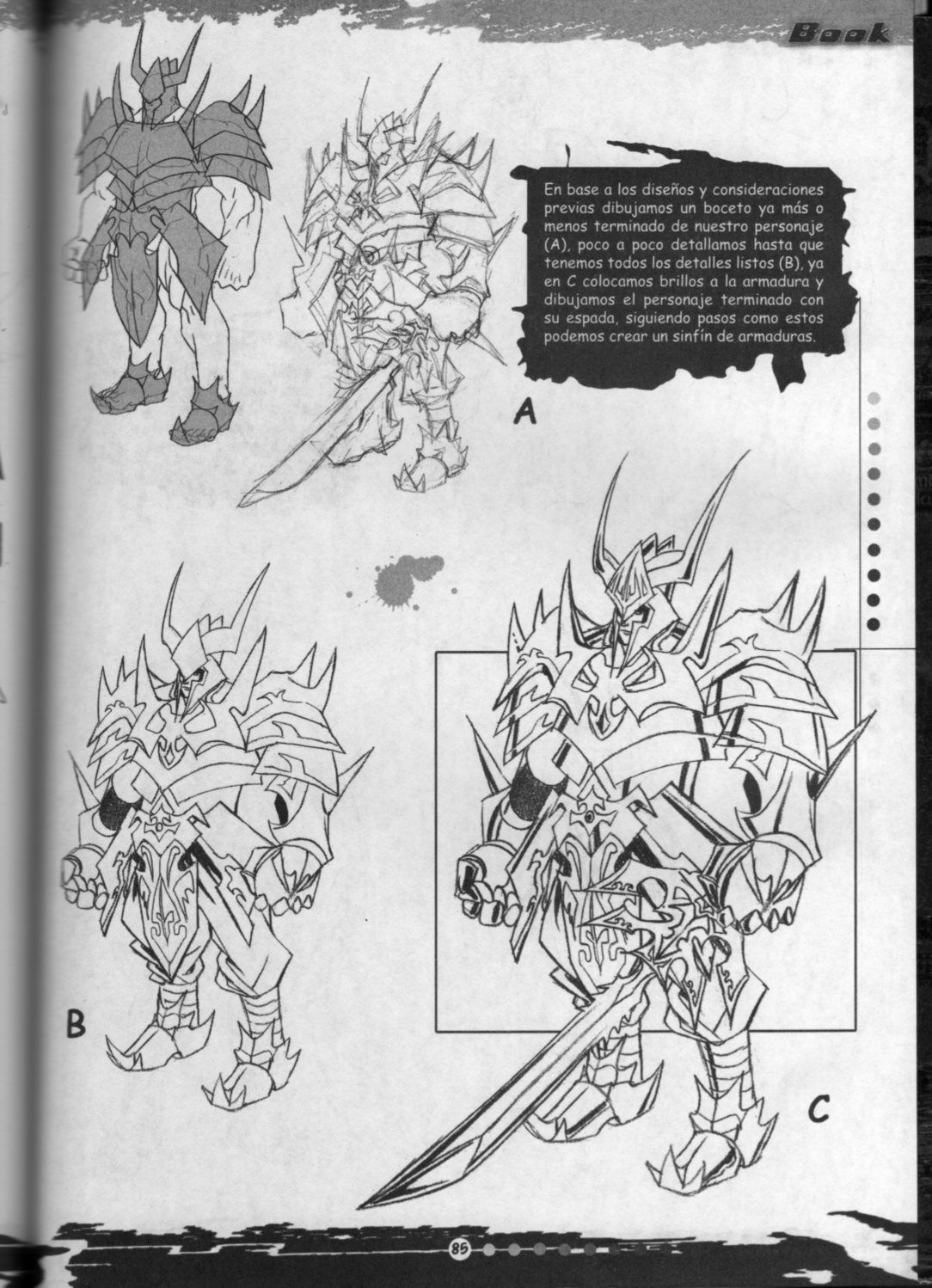 DibujArte Epecial Manga #18/20 - Armas armaduras y Personajes fantasticos [Spanish] 84