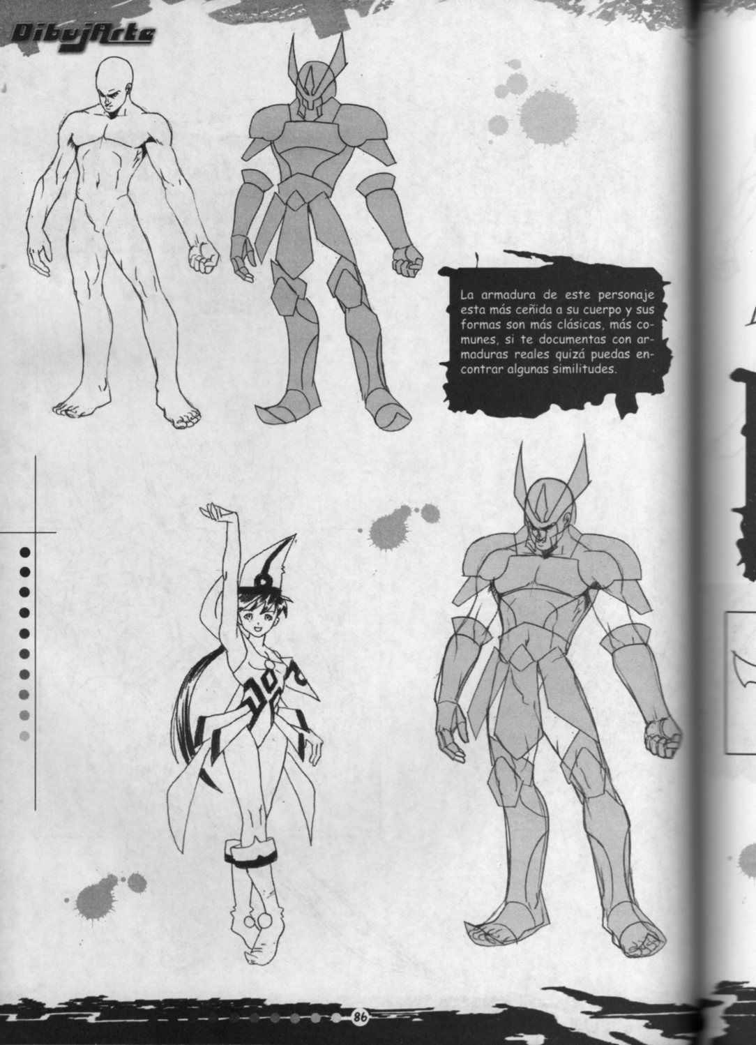 DibujArte Epecial Manga #18/20 - Armas armaduras y Personajes fantasticos [Spanish] 85