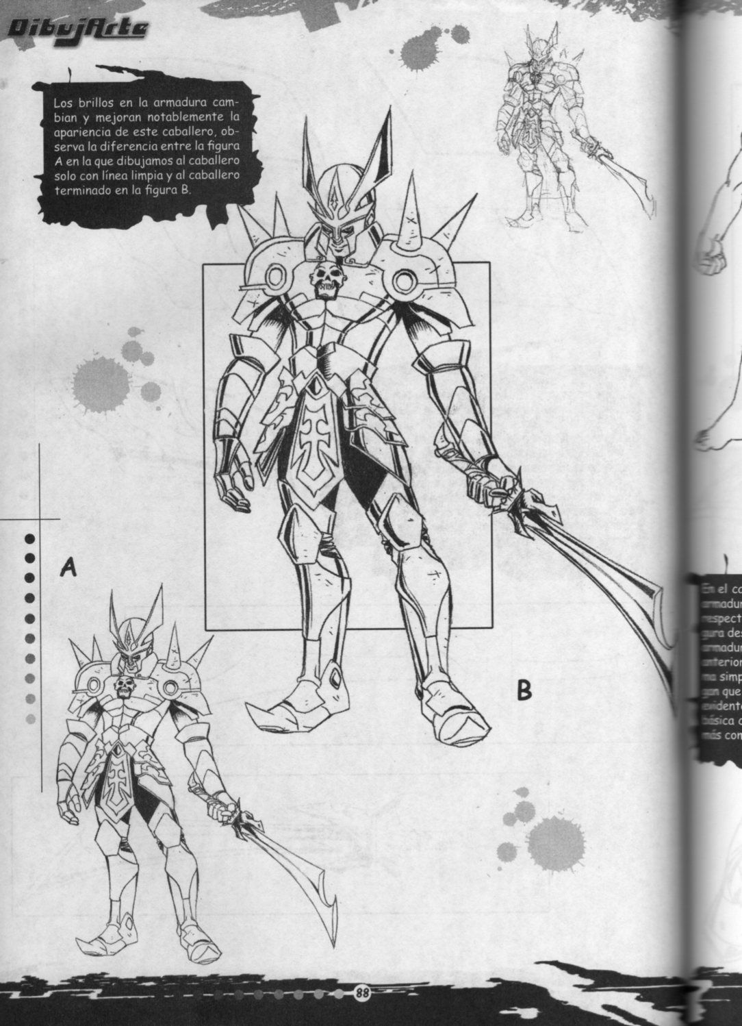 DibujArte Epecial Manga #18/20 - Armas armaduras y Personajes fantasticos [Spanish] 87