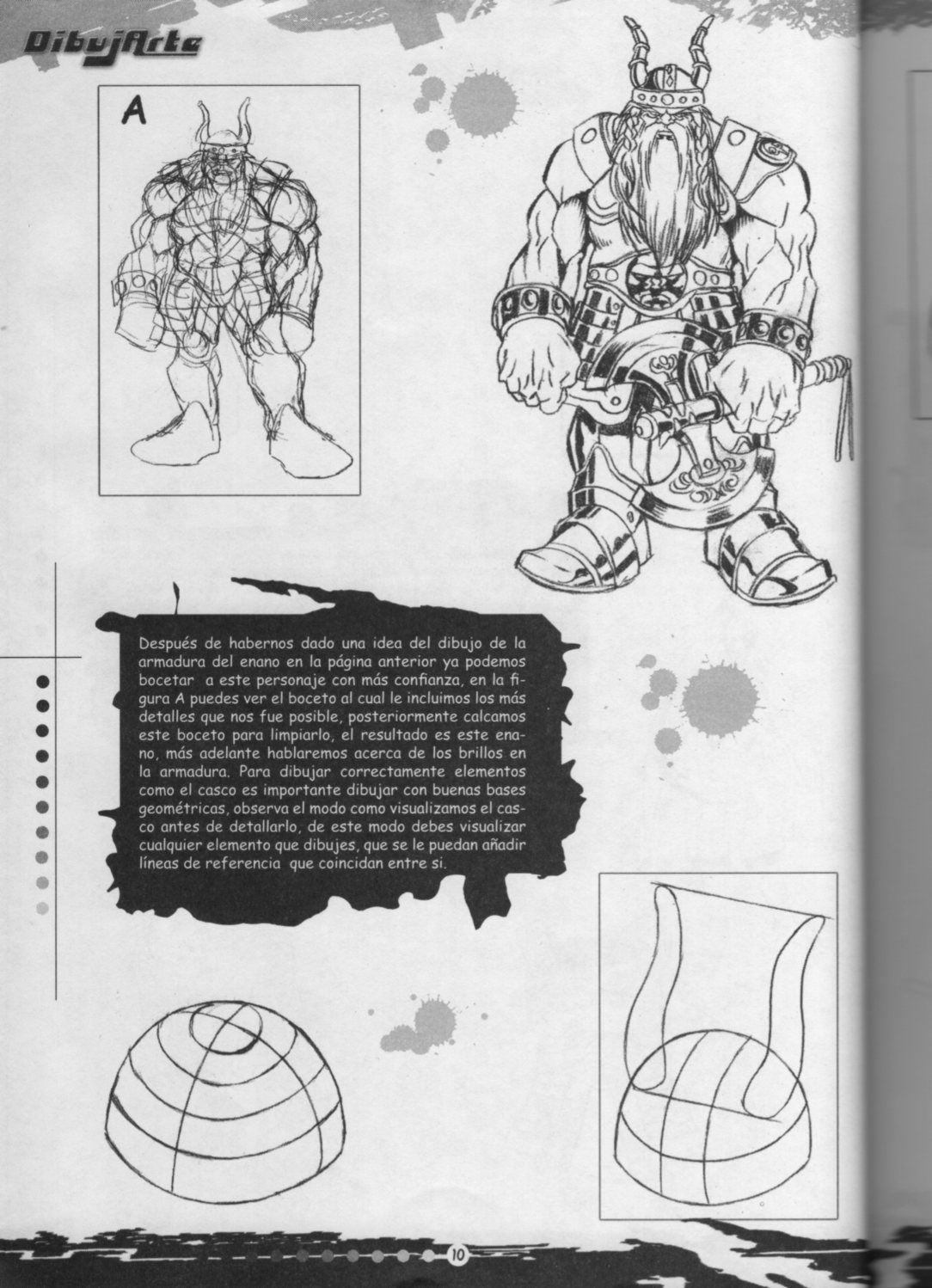 DibujArte Epecial Manga #18/20 - Armas armaduras y Personajes fantasticos [Spanish] 9