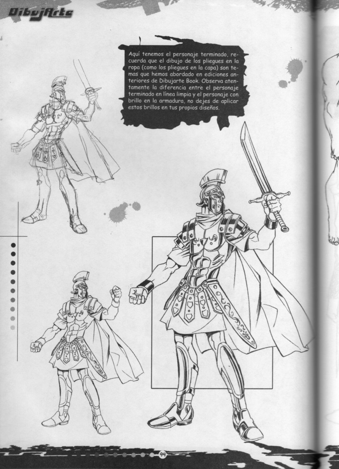 DibujArte Epecial Manga #18/20 - Armas armaduras y Personajes fantasticos [Spanish] 93