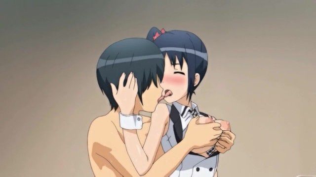 Idol's sister three pouring cum made in the dressing room during a break in the live rough in the Bukkake anime [pornhub]-anime image capture 13