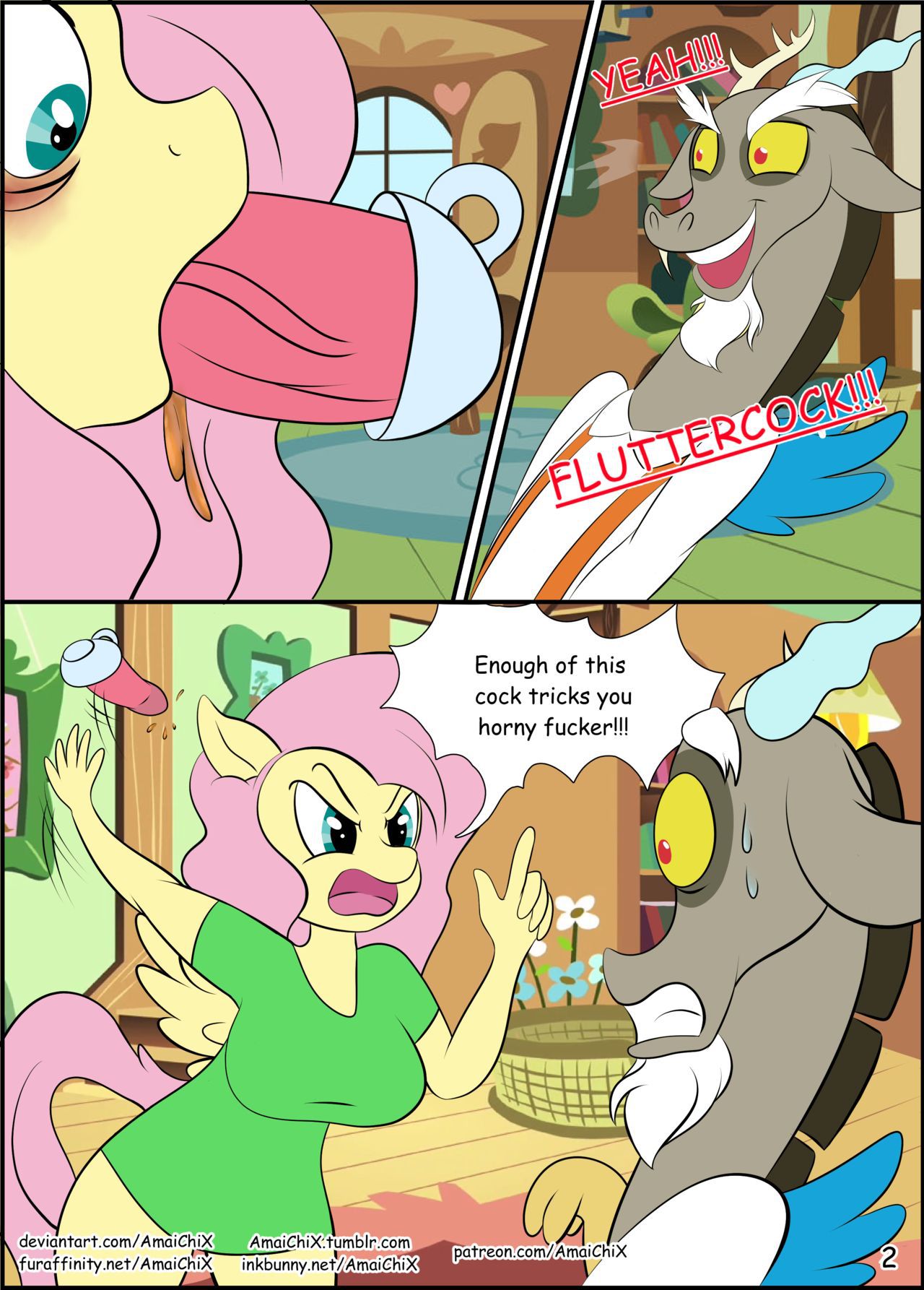 [AmaiChiX] Teat Party (My Little Pony Friendship Is Magic) [Ongoing] 3