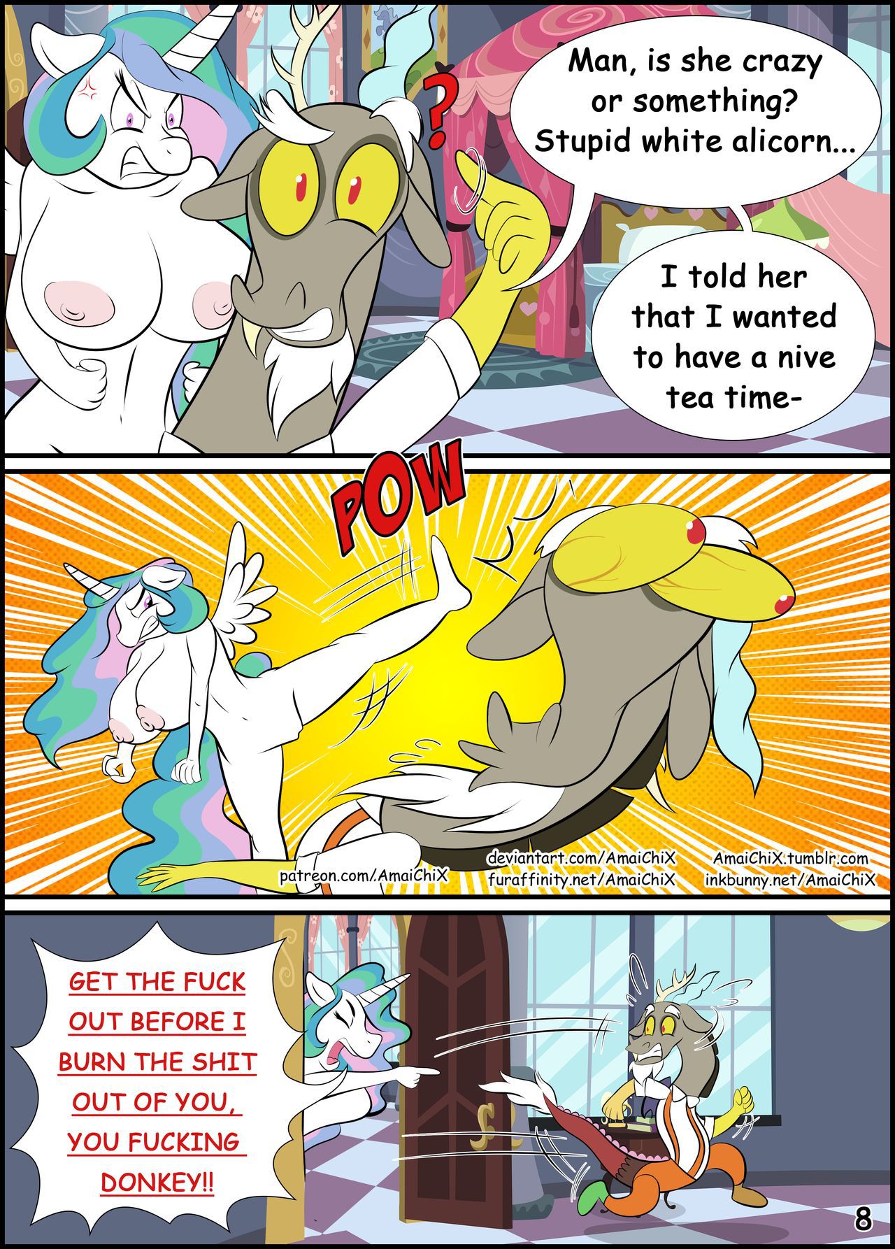 [AmaiChiX] Teat Party (My Little Pony Friendship Is Magic) [Ongoing] 9