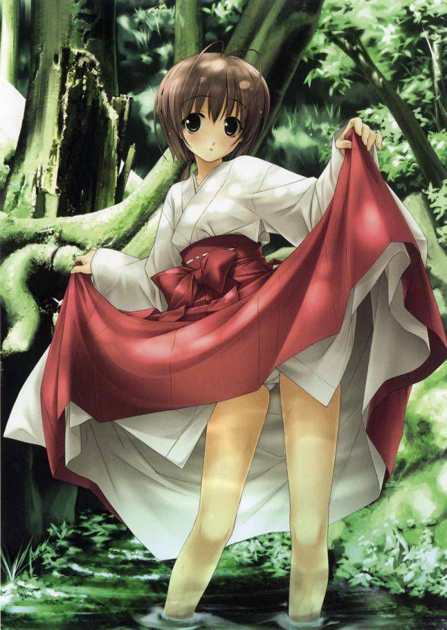 Too erotic image of Miko! 16