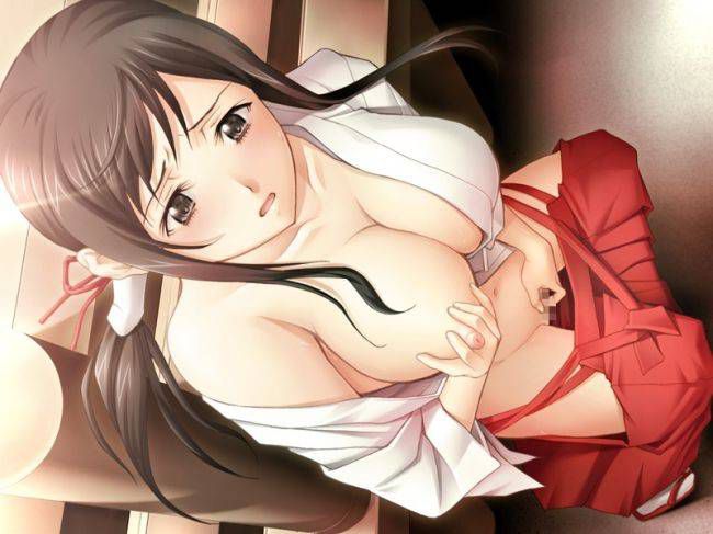 Too erotic image of Miko! 17