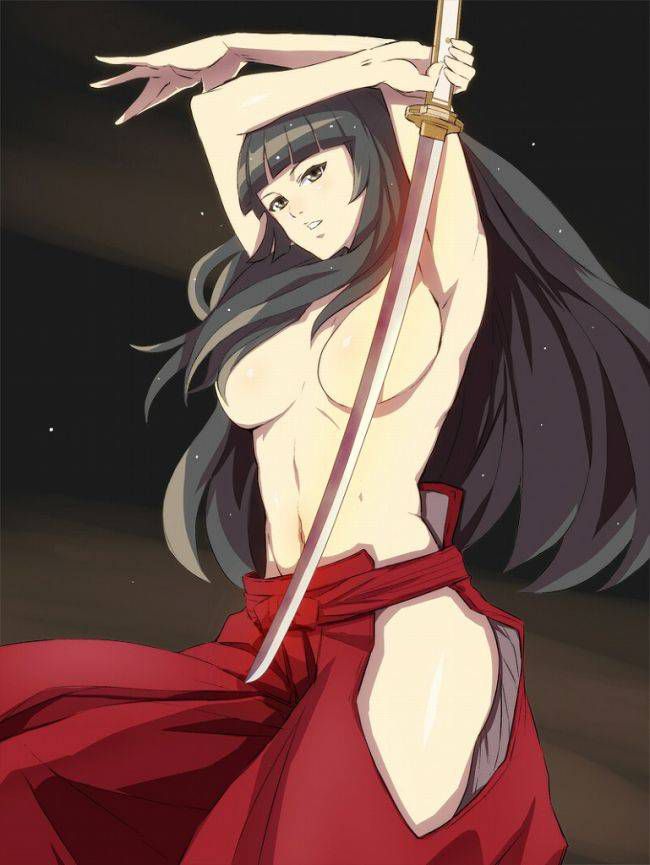 Too erotic image of Miko! 6