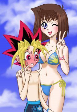 Gather those who want to nudge with erotic images of Yu-Gi-Oh! 8