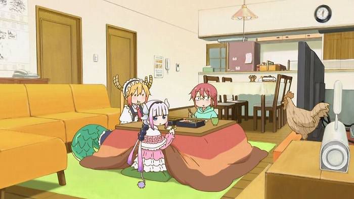 [Kobayashi's made Lagon: episode 11 "year-end and new year holidays! (Not comickeneta), capture 116