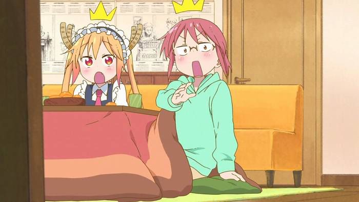 [Kobayashi's made Lagon: episode 11 "year-end and new year holidays! (Not comickeneta), capture 134