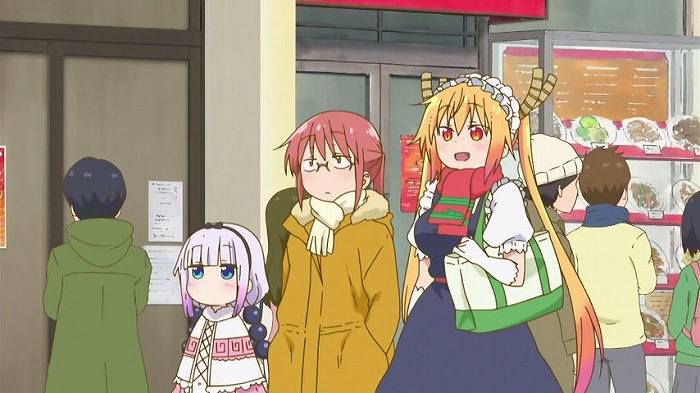 [Kobayashi's made Lagon: episode 11 "year-end and new year holidays! (Not comickeneta), capture 2