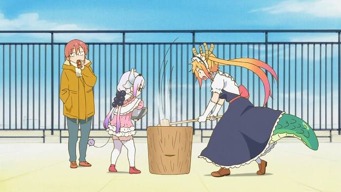 [Kobayashi's made Lagon: episode 11 "year-end and new year holidays! (Not comickeneta), capture 26