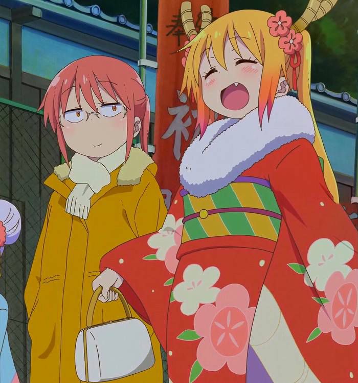 [Kobayashi's made Lagon: episode 11 "year-end and new year holidays! (Not comickeneta), capture 53